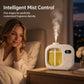 🌿 Skapa en lugnare atmosfär hemma – smart LED-aromadiffusor som sprider doft och mjukt ljus