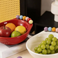 👣🍒 50 % RABATT! Gör snacksen roligare – kreativ fotformad skål med integrerade fruktgafflar