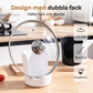 🍳 50 % RABATT! Håll köket rent och snyggt – smart lockhållare & skedstöd för matlagning utan spill