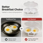 🍳 50 % RABATT! Perfekta pocherade ägg på några minuter – smart mikrovågsäggpocherare med lock