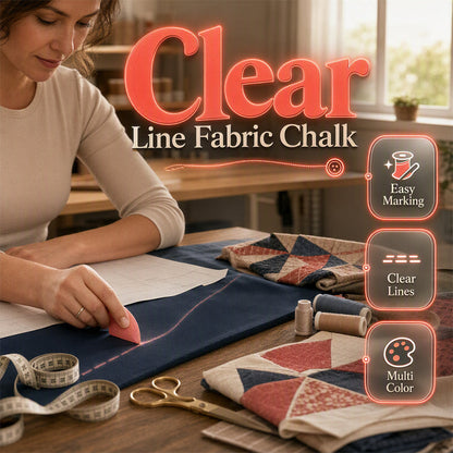 ✂️ Markera exakt, sy snyggare – tygkrita för sömnad, quilting och ändringar