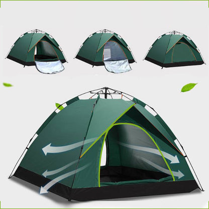 ⛺ Snabbt upp, snabbt skydd – automatiskt campingtält som öppnas på sekunder och står emot regn