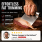 🥩 Skrapa kött enklare med bättre kontroll – ergonomiskt böjd köttskrapa för effektiv förberedelse
