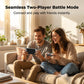 🎮🕹️ 50 % RABATT! Handhållen spelkonsol – Tvåspelarläge, ergonomiskt grepp. 5-tums HD-skärm, lång batteritid. Retrokul var du än är! ✨🔋