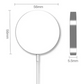 ⚪ 15W Magnetisk Trådlös Laddningsplatta Vit, 4-Pack