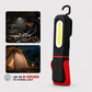 📢 50 % RABATT NU! 🔦 Uppladdningsbar COB LED-Arbetslampa med Magnetbas – Handsfree Belysning – perfekt för bilreparationer, camping och nödlägen ✨