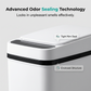 🗑️ Touch-Free Kitchen Bin – 49L Motion Sensor Rubbish Bin with Odour Control. 50% Off. UK Stock
