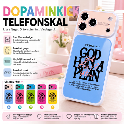 Dopamine Färgbeständigt Telefonfodral