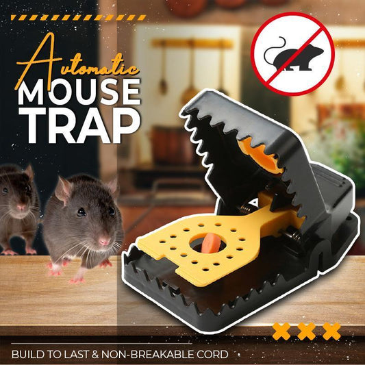 🐭 KÖP 2 – FÅ 3 GRATIS! Fånga möss snabbt och enkelt – känslig automatisk musfälla för hem, garage och förråd