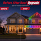 🌈 Förvandla taket med smart RGB-belysning – styr färger och effekter i appen och synka ljuset med musiken