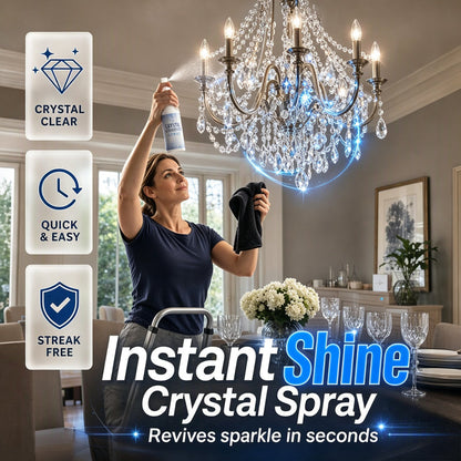 💎 50 % RABATT! Få kristallkronan att glänsa igen – skonsam rengöringsspray som löser upp damm och smuts snabbt