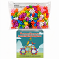 🧩 50 % RABATT! Bygg fritt i 3D – sammankopplade snöflingeklossar för kreativ lek