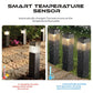 💡 50 % RABATT NU! Lys upp trädgården utan kablar – solcellsdriven utomhuslampa för gångväg, altan och trädgård