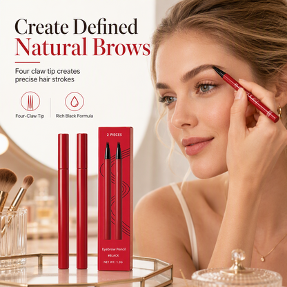 Sweatproof Liquid Eyebrow Pen for Natural Brows