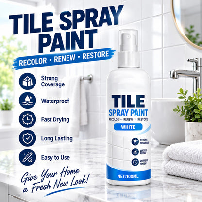 🎨 50 % RABATT! Förnya kaklet utan renovering – sprayfärg som snabbt förändrar färg och fräschar upp ytan