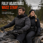 🏍️ 50 % RABATT! Ge passageraren ett stabilare grepp – justerbart midjebälte med handtag