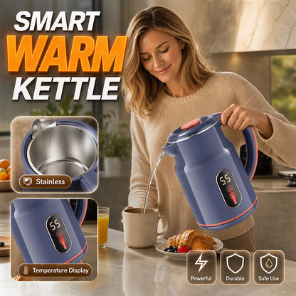☕✨ Elektrisk vattenkokare med smart temperaturkontroll – snabb uppvärmning, digital temperaturdisplay & 3,0 L kapacitet 🔥🏠