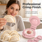 🥟 Gör jämna dumplings enkelt – manuell degpress perfekt för nybörjare