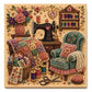💎 50 % RABATT! 6 mysiga motiv i ett set – 3D-diamond painting för avkopplande kreativitet