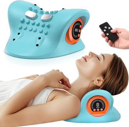💆 EMS-massage för nacke och axlar – smart massagekudde för avslappning hemma