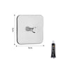 🪝 Häng upp utan att borra – självhäftande krokar i rostfritt stål
