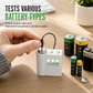 🔋 Kontrollera batteriet på sekunder – batteritestare med tydlig LED-indikator
