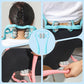 💆‍♂️ 50 % RABATT! Anpassa trycket själv – manuell nackmassager med roterande massagebollar