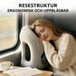 🛏️ 50 % RABATT NU! ✈️ Bärbar uppblåsbar ergonomisk resekudde – 360° nackstöd & 45° perfekt vinkel för resan 💤