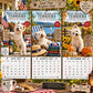 🐶 50 % RABATT! Ett helt år med söta Westies – väggkalender 2027 med West Highland White Terrier