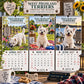 🐶 50 % RABATT! Ett helt år med söta Westies – väggkalender 2027 med West Highland White Terrier