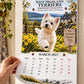 🐶 50 % RABATT! Ett helt år med söta Westies – väggkalender 2027 med West Highland White Terrier