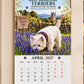 🐶 50 % RABATT! Ett helt år med söta Westies – väggkalender 2027 med West Highland White Terrier