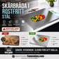 ⏳50 % rabatt under en begränsad tid💥suitiifamily™ Oumbärligt köksredskap! 🥩🥦Säkerare, renare och bekvämare!💥Skärbräda i 304 rostfritt stål