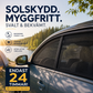 🌿 Perfekt för camping och sommarutflykter – frisk luft in, mygg och insekter ut 🦟🚗