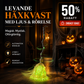 🎃 HALVA PRISET! Skapa en magisk Halloweenstämning – animerad häxa på kvast med ljus och ljud