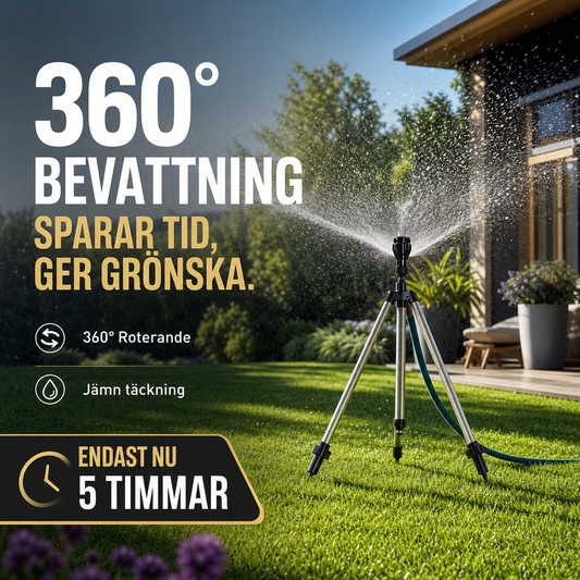 🔥 Vattna smartare i sommar – täck större ytor utan att stå med slangen 💦🌿