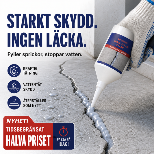 🔥 50 % RABATT! Vattentät fogmassa – liten insats, stort resultat 🛠️✨
