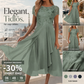 👗 50 % RABATT NU! ✨ Känn dig elegant varje dag – feminin tyllklänning med vackert fall