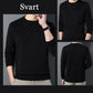 Bästa Presenten - Herrarnas Värmande Utsökta Mönster Crewneck Stickat Plagg