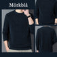 Bästa Presenten - Herrarnas Värmande Utsökta Mönster Crewneck Stickat Plagg